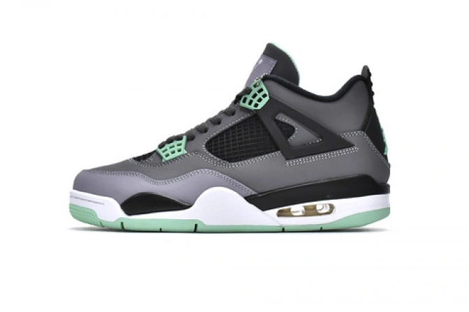 HYPE Air 4 Glow Retro Jordan 308497-033 Green 0805